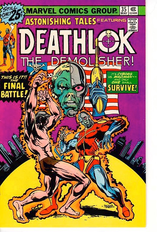 Astonishing Tales Featuring Deathlock The Demolisher 1976 0035