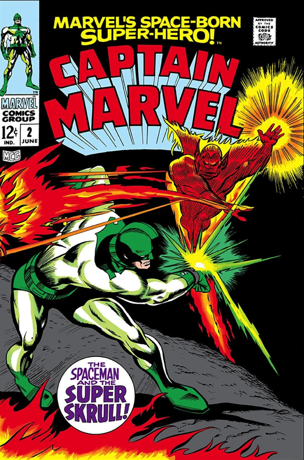 Captain Marvel 1968 0002