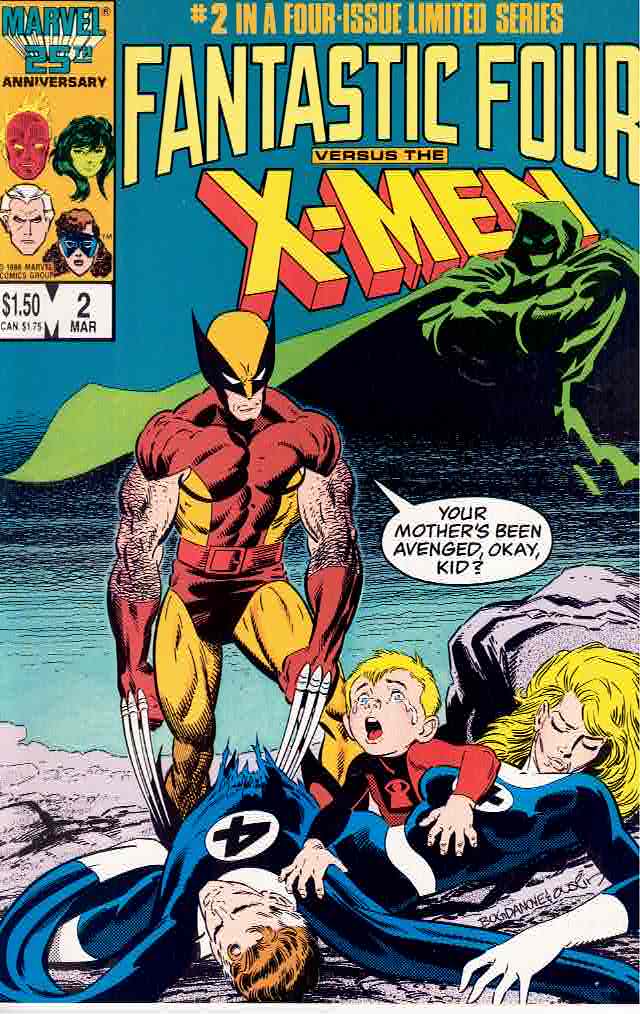 Fantastic Four Versus The X-Men 1987 0002