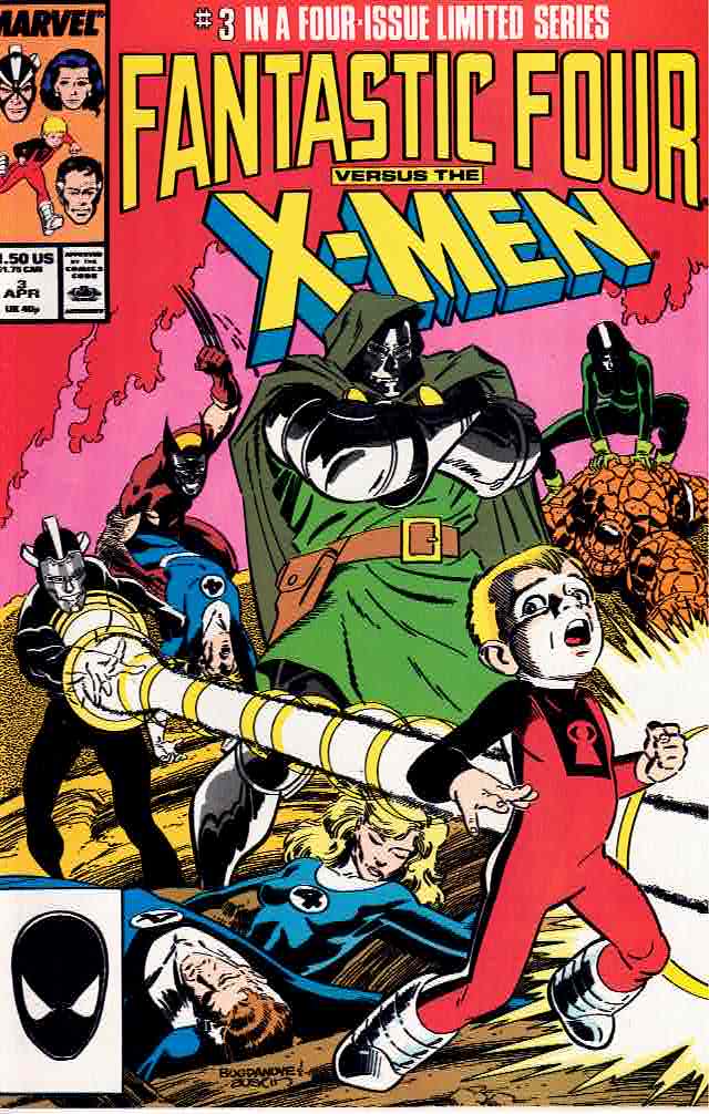 Fantastic Four Versus The X-Men 1987 0003