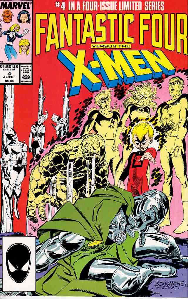 Fantastic Four Versus The X-Men 1987 0004