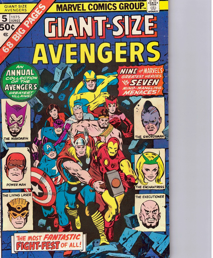 Giant-Size Avengers 1975 0005