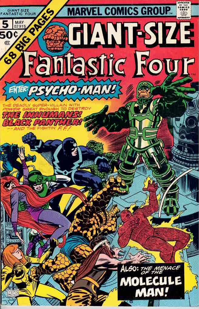 Giant-Size Fantastic Four 1975 0005