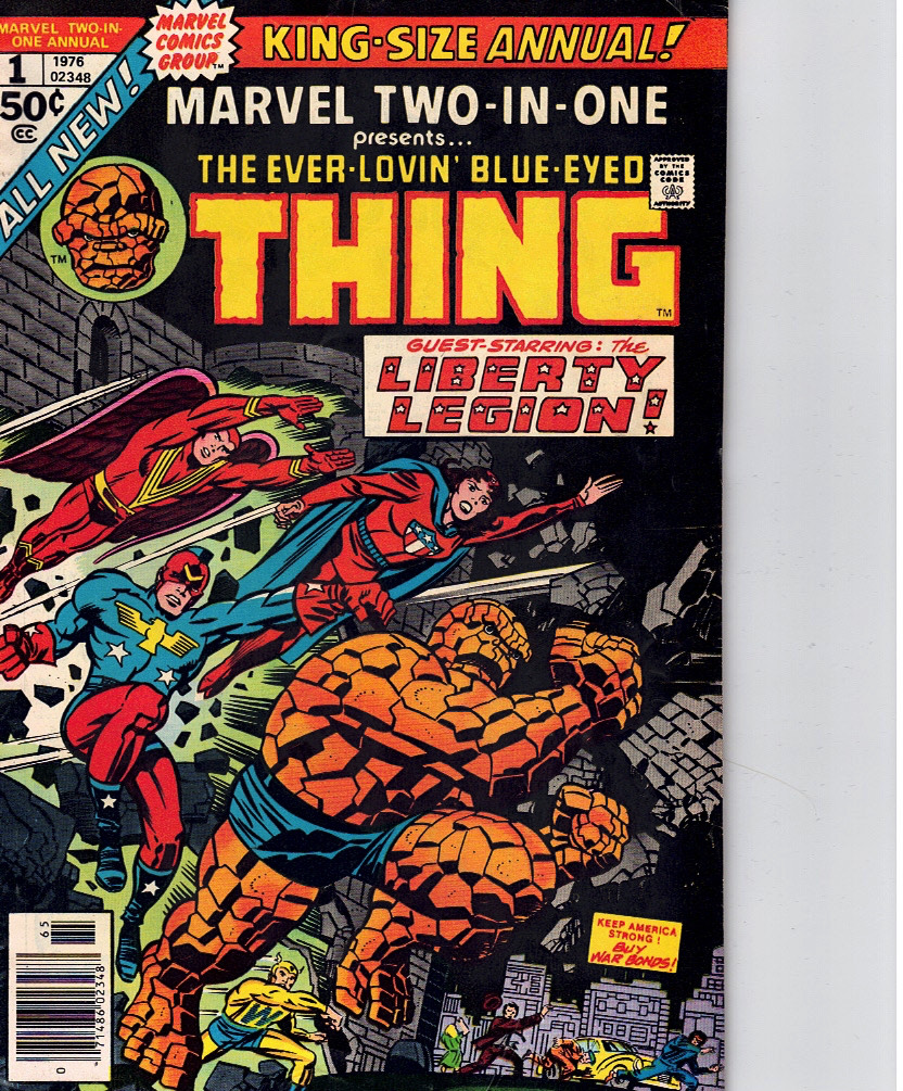 Marvel Two In One Annual 1976 0001