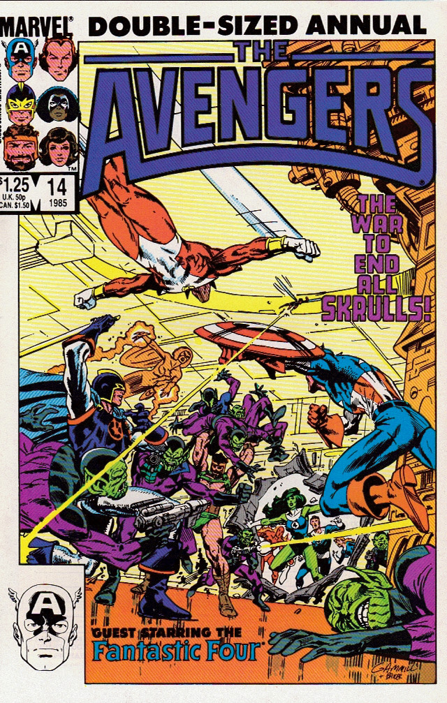 The Avengers Annual 1985 0014