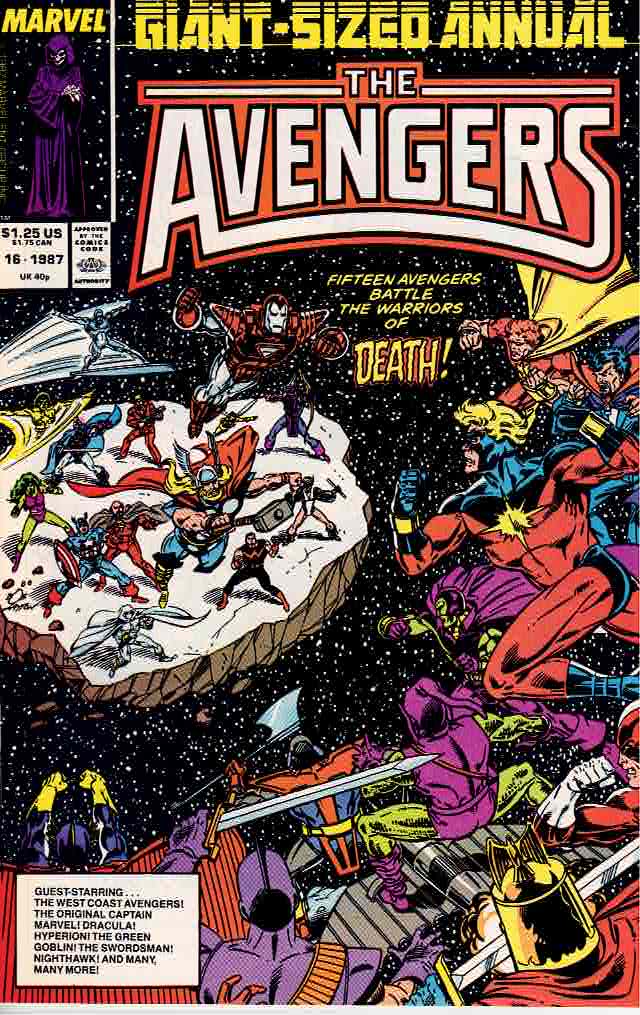 The Avengers Annual 1987 0016