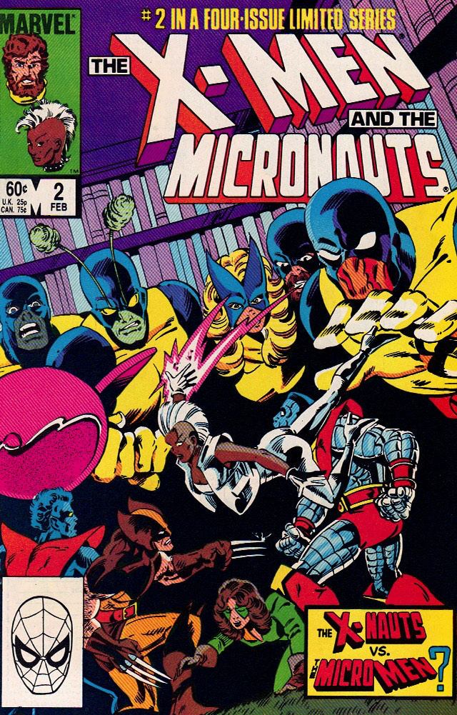 X-Men And The Micronauts 1984 0002